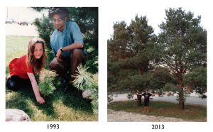 We grew up and so did those trees.